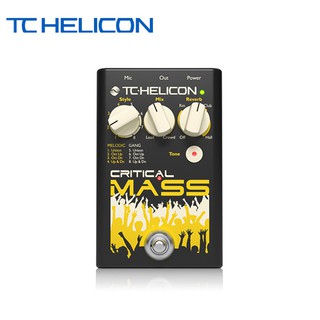 TC HELICON Critical Mass 人聲效果器【敦煌樂器】