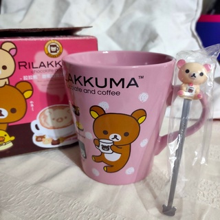 Rilakkuma San-x 拉拉熊 馬克杯 陶瓷杯 水杯 杯子 經典款 附攪拌棒