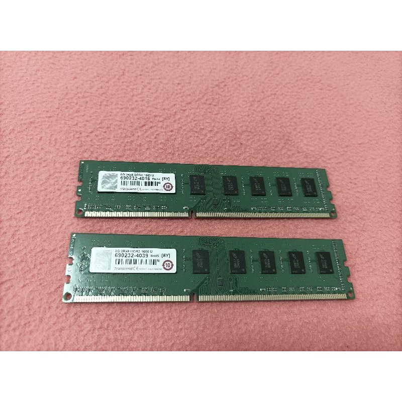 創見 ddr3 1600 8g*2=16g