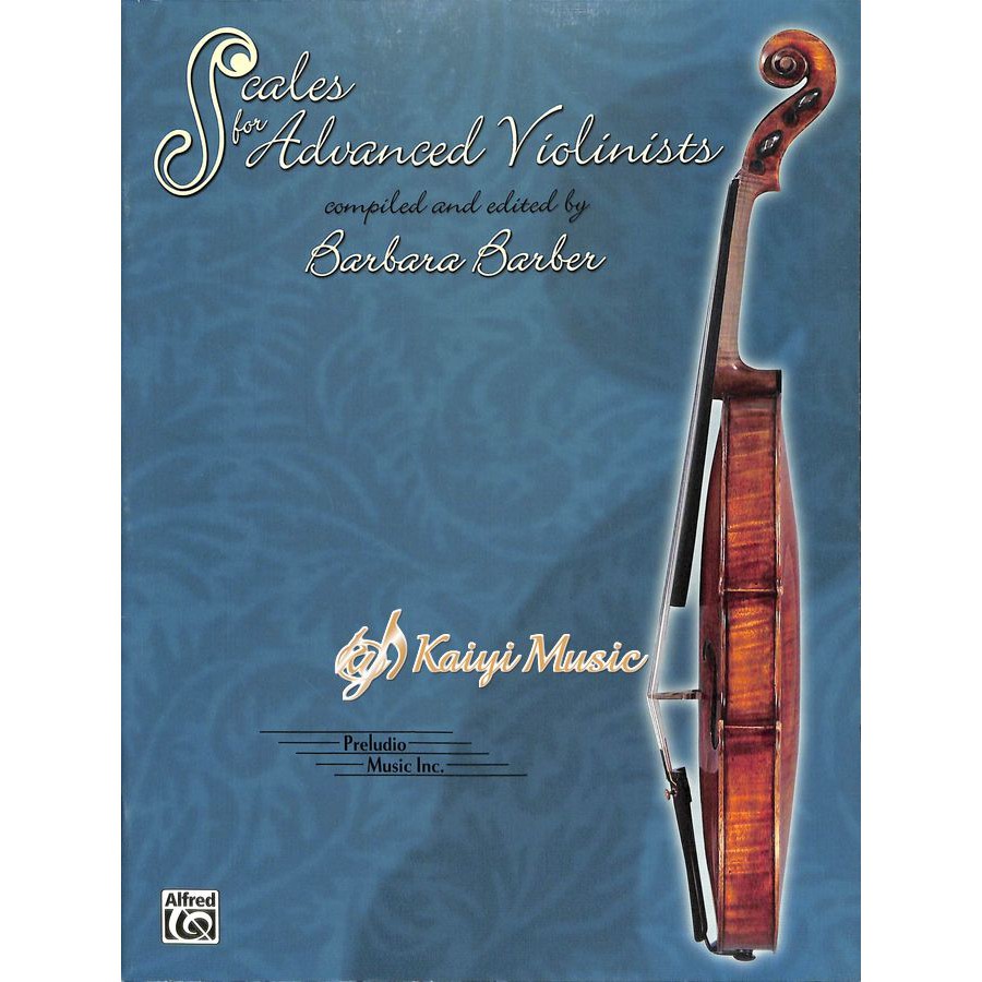 【凱翊︱AF】Scales for Advanced Violinists Barbara Barber 蝦皮購物