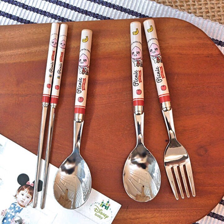【現貨】  kakao friends 野餐系列 環保♻️ 餐具 湯匙 筷子 叉子 餐具組🍴304不鏽鋼