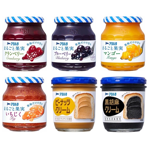 日本 代購 AOHATA 抹醬 果醬 花生醬 黑芝麻醬 紅莓醬 藍莓醬 芒果醬 無花果醬  早餐 吐司 預購 現貨