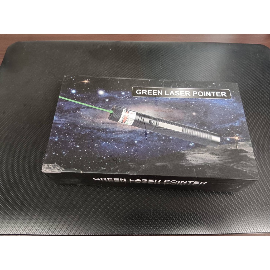 ポイント2倍 100個セット レーザーポインター ブラックモデル グリーン タッチペン付