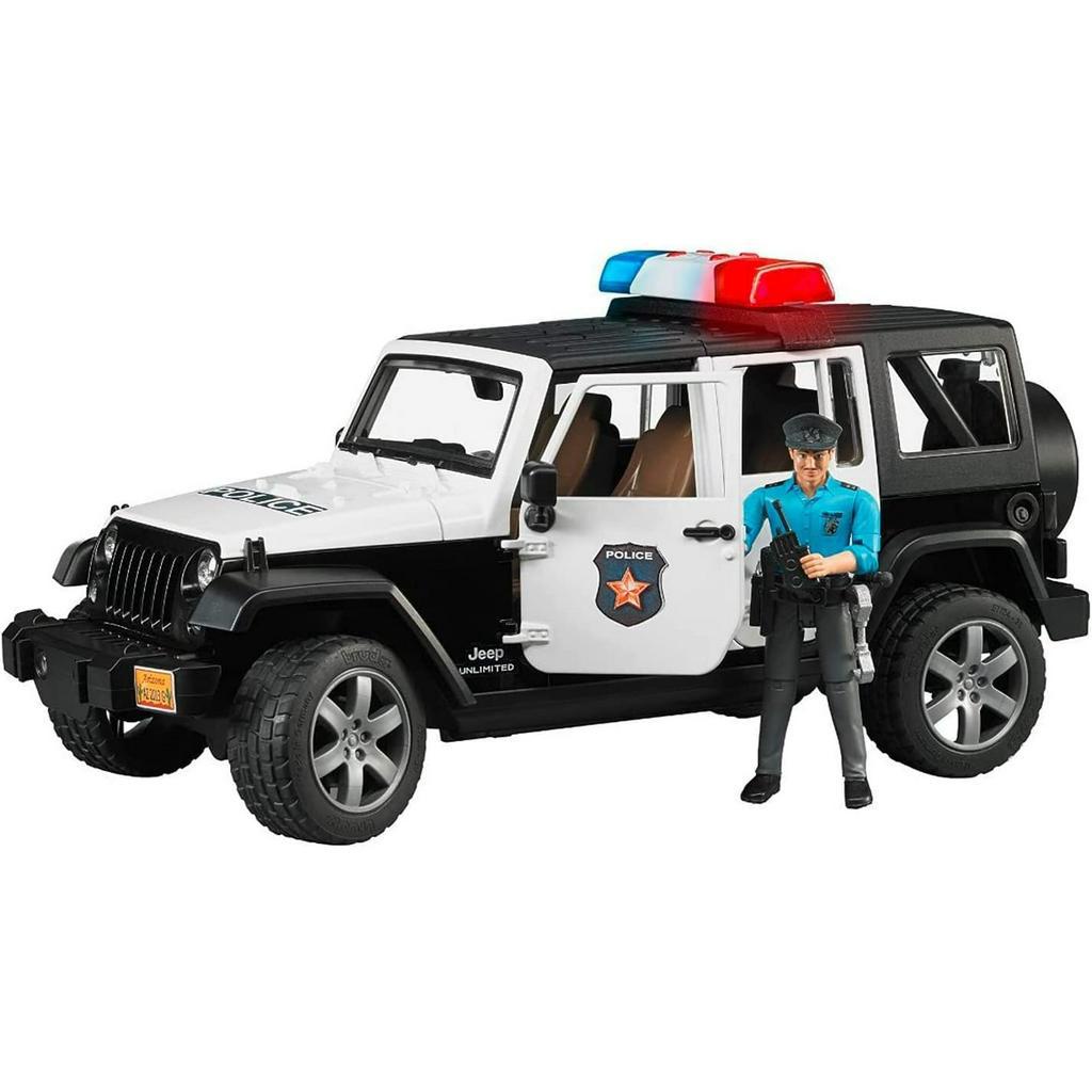 八田元氣小棧: 日版全新 德國【bruder】JEEP 警車  BR02526 含人偶