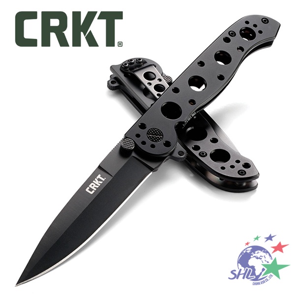 CRKT 戰術折刀 / 框架鎖定 / 黑色陽極氧化處理刀刃 / M16-03KS【詮國】
