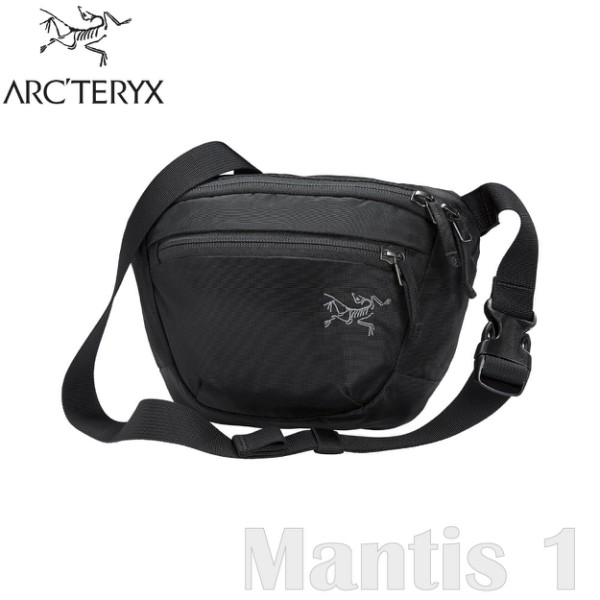 【ARC TERYX 始祖鳥 Mantis 1L 多功能腰包《黑》】25817/肩背包/隨身包/出國旅行/悠遊山水