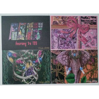 Daniel Wong x Marco Polo 啟程 Journey to 100 Prints 印花藝術品 明信片