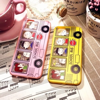 ↪現貨↩🍎 蘋果 iPhone6s 巴士史努比卡通軟矽膠手機殼手機套保護殼/軟殼 送禮自用 附掛繩