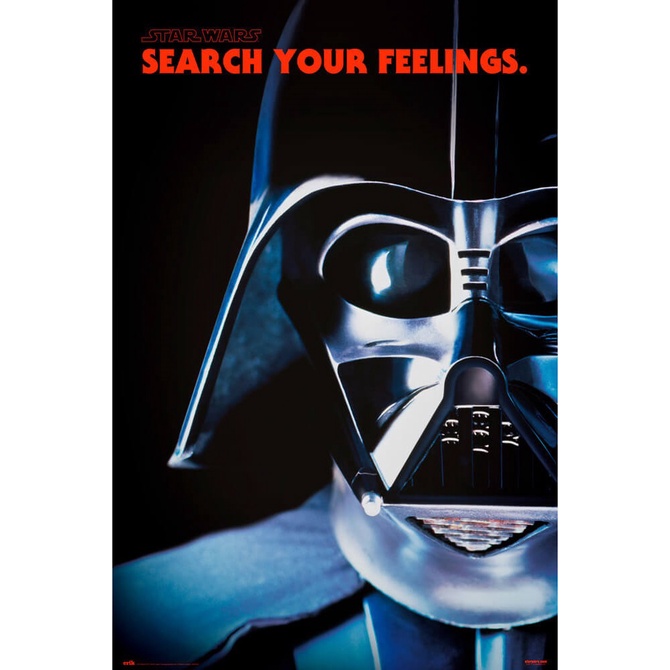 星際大戰Star Wars 五部曲：帝國大反擊 40週年紀念 (達斯維達) -進口海報