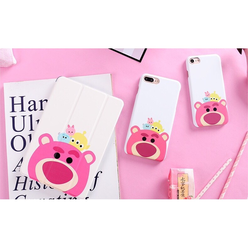 《B01》iPad mini air pro 保護殼 保護套 ipad殼 tsum 迪士尼 草莓熊