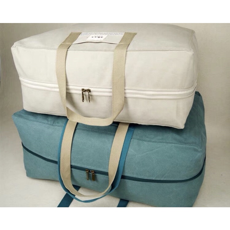 帆布收納袋 裝被子 棉被袋 大容量 加厚 搬家打包 托運行李袋