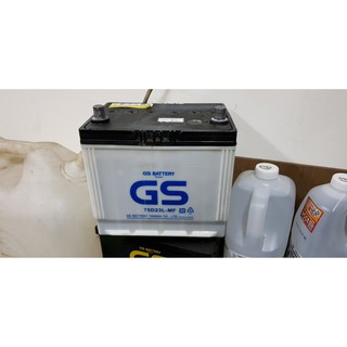(二手中古電池) GS 75D23L-加水式汽車電池 數值漂亮，品項優