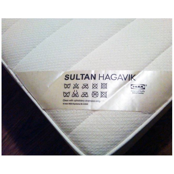北歐IKEA宜家SULTAN HAMNVIK雙人獨立筒彈簧床墊/200x150x25/八成新/原$8990特$4800 | 蝦皮購物