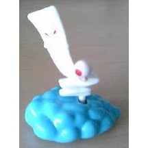 扭蛋食玩模型公仔LINE系列 鬼太郎 日本麥當勞 兒童餐玩具 紙妖怪和眼球老爹