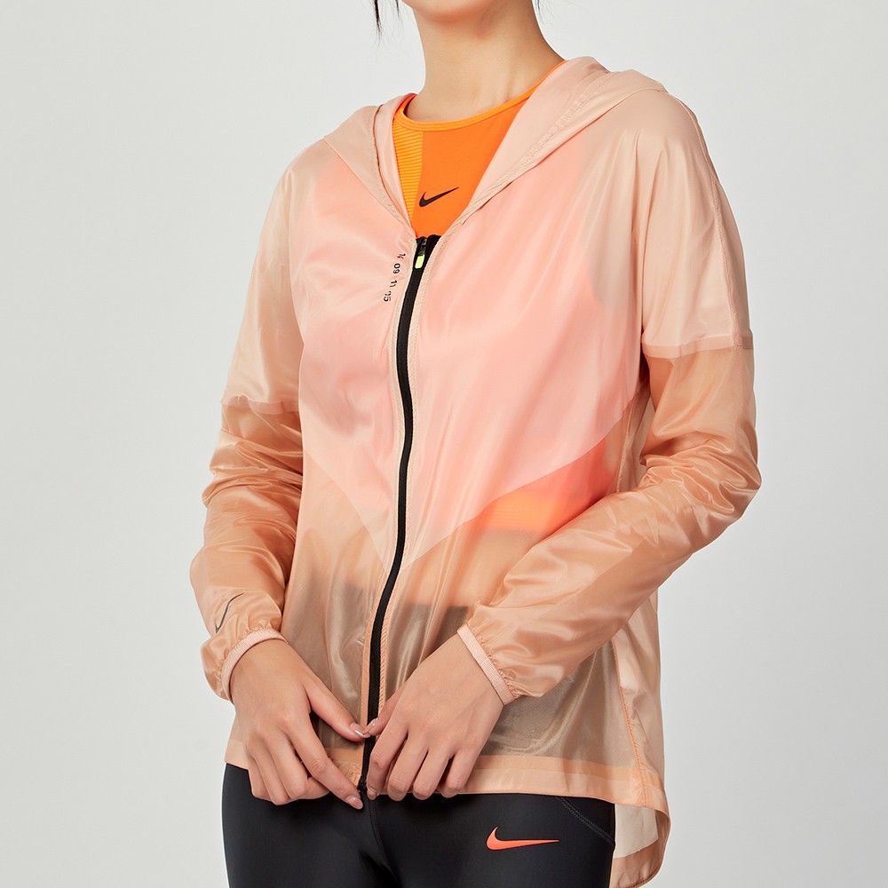 Nike Tech Pack Jkt HD 女款 粉 透氣 風衣 運動 長袖 AQ5224605