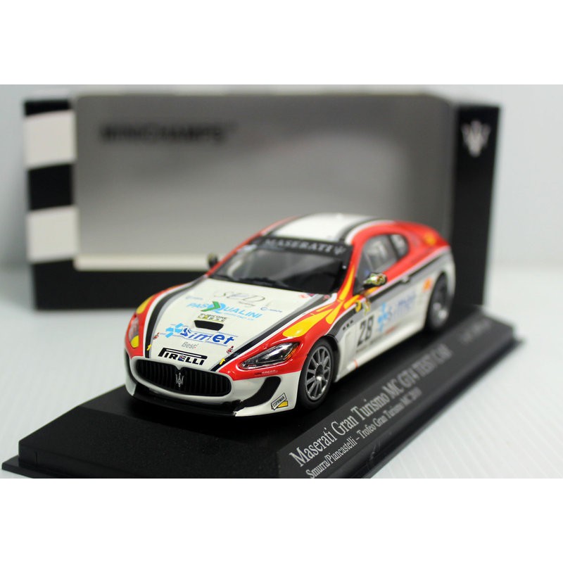 Minichamps 1/43 Maserati MC GranTurismo GT4 #28 MASH