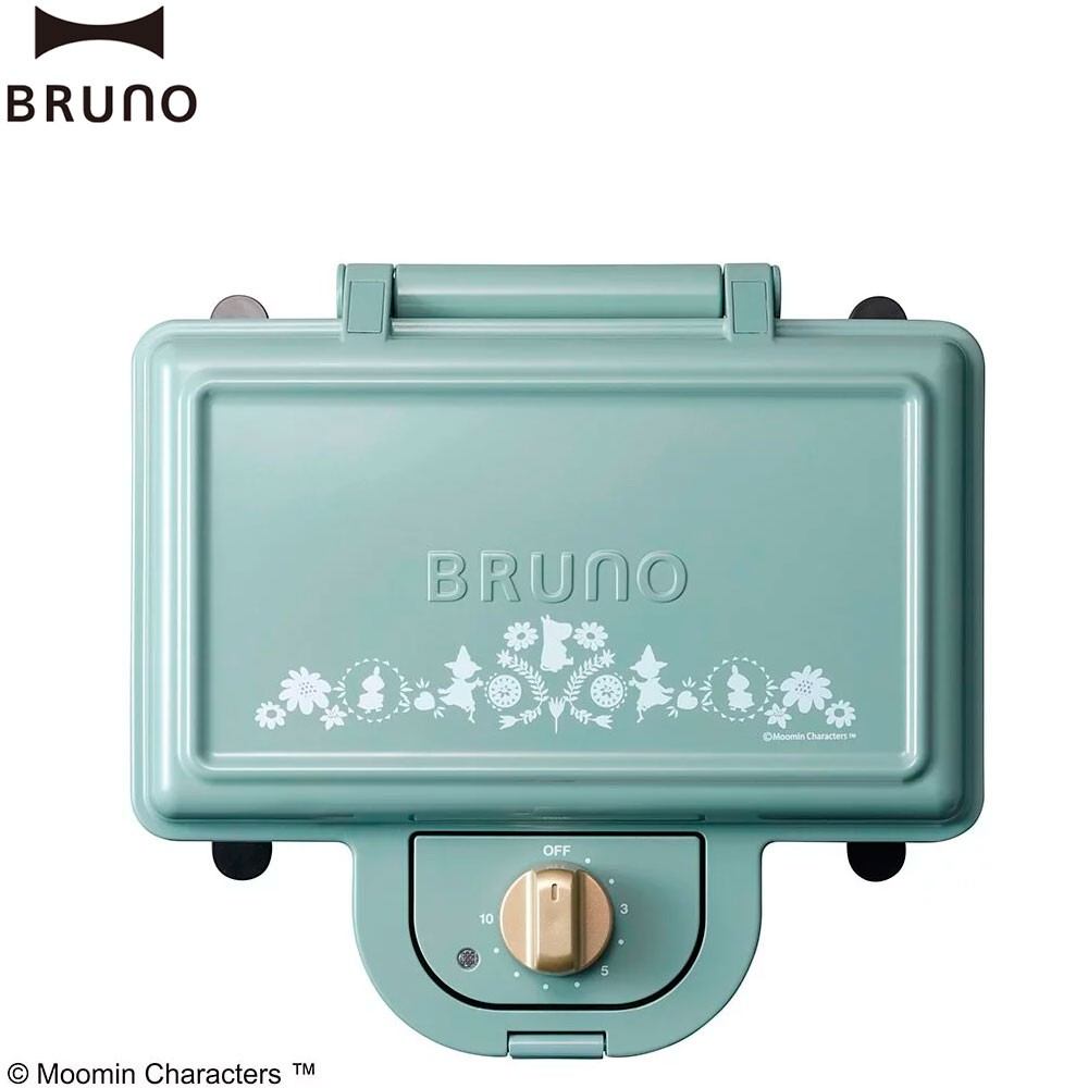 BRUNO Moomin 嚕嚕米熱壓三明治鬆餅機 BOE051-BGR