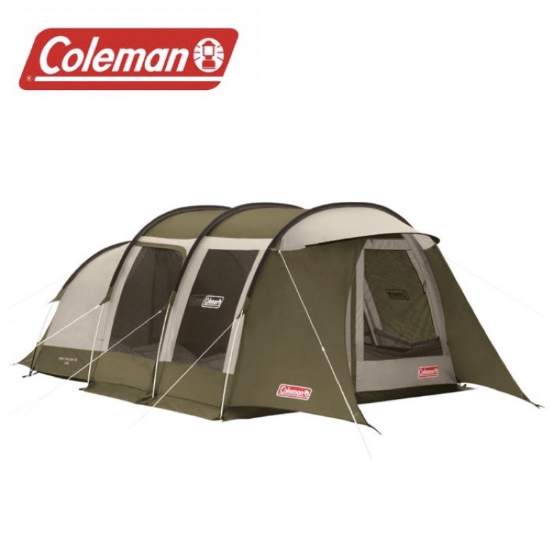 Coleman 綠橄欖版 隧道式帳篷 2 ROOM LDX 一房一廳帳 (CM-33801M000)