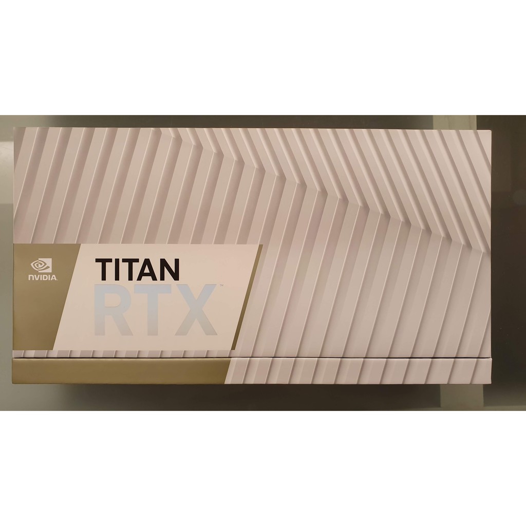 NVIDIA RTX TITAN 全新 未拆 保固三年