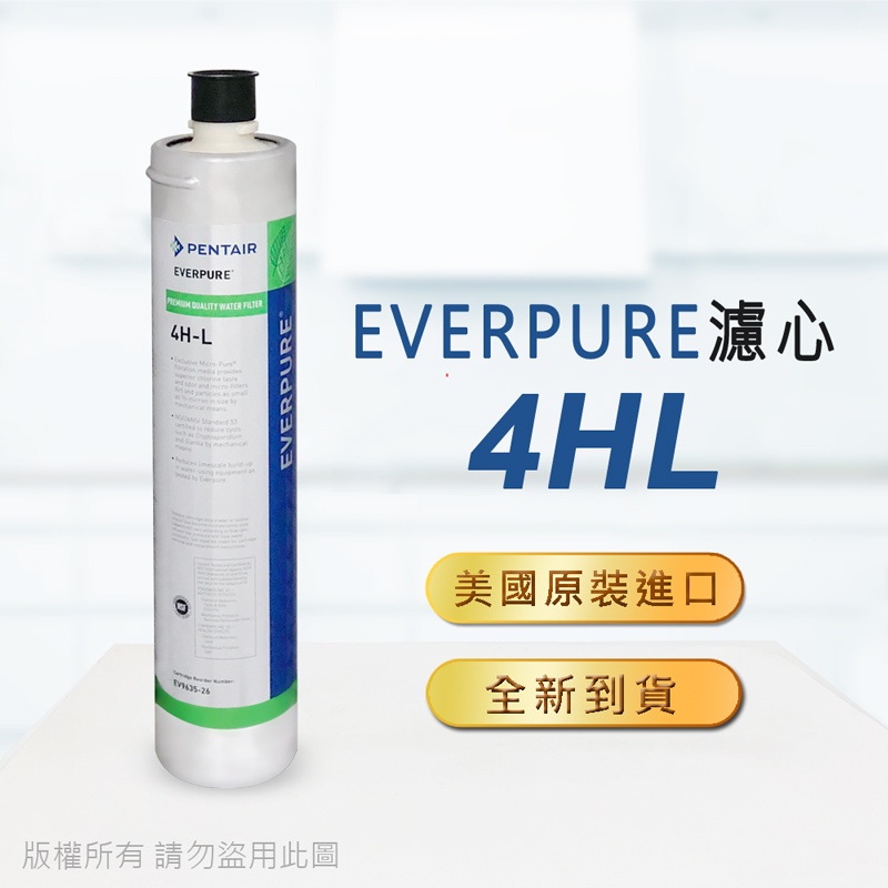 現貨🔥EVERPURE【4HL】美國原廠平行輸入濾心[E0012]【刷卡含稅】