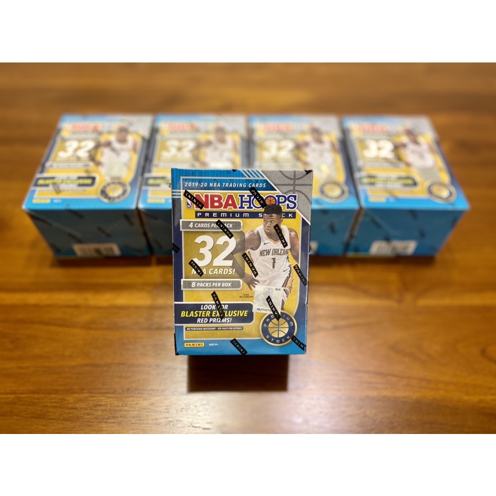 Panini 2019-2020 NBA Hoops Premium Stock Blaster Box 球員卡 卡盒