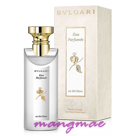【忙內】BVLGARI Eau Parfumée au The Blanc 寶格麗白茶中性古龍水（新款）75ml