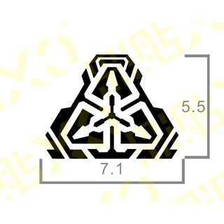 【彩貼XD】YAMAHA.音叉.山葉.貼紙.機車貼紙.3M反光貼.FORCE.勁戰.SMAX.155.xmax.TMAX