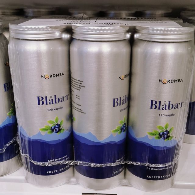 挪威代購-雙雙賣場藍莓錠*1魚油*2