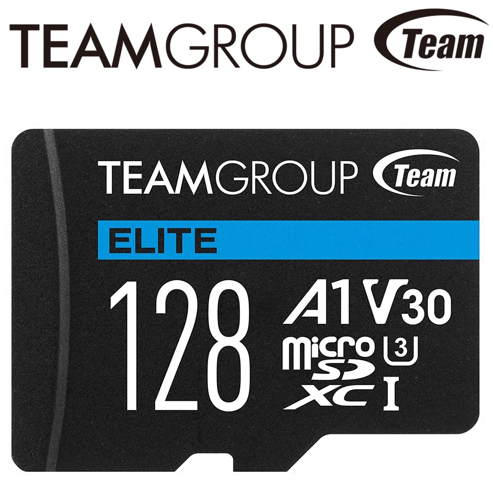 Team 十銓 128GB microSDXC TF U3 A1 V30 128G 記憶卡 ELITE