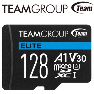 Team 十銓 128GB microSDXC TF U3 A1 V30 128G 記憶卡 ELITE