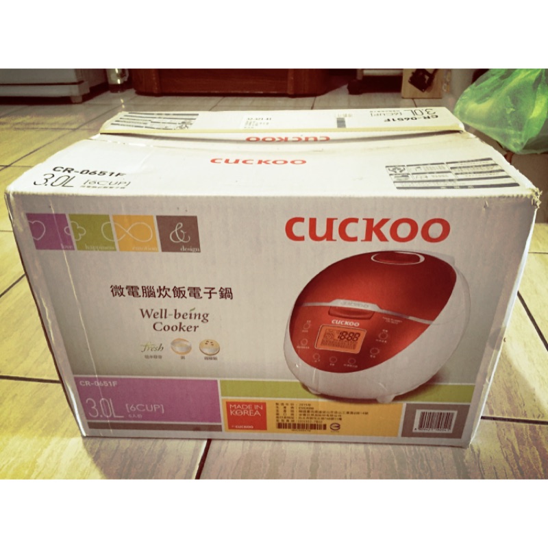 Cuckoo 微電腦炊飯電子鍋