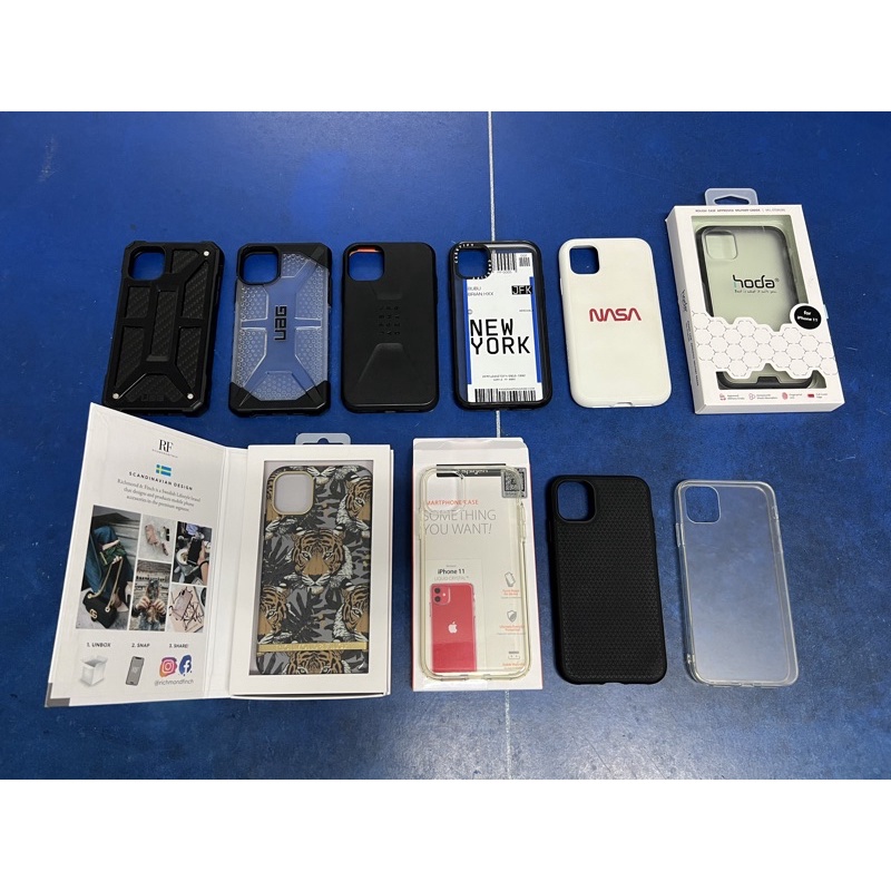 二手iphone11手機殼（有uag、犀牛盾、casetify及spigen等）