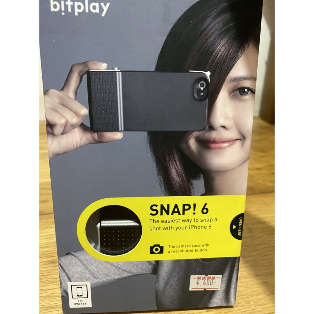 【內有贈品】《全新》Bitplay SNAP!6 for iPhone6 金屬質感 擬真相機   加贈玻璃貼/耳機孔塞