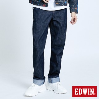 EDWIN E-FUNCTION復刻直筒牛仔褲(原藍色)-男款