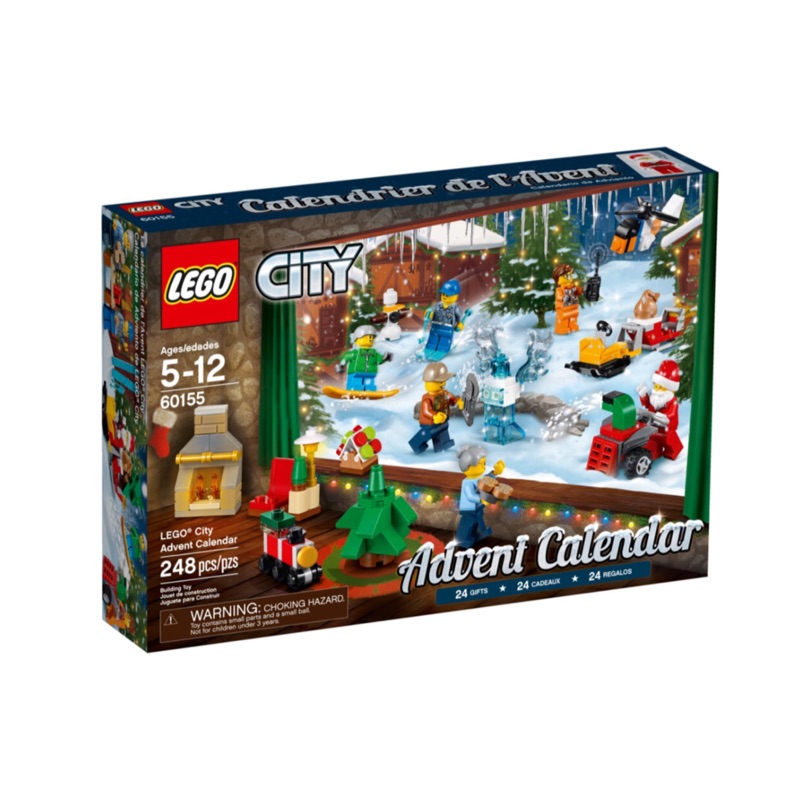 Lego 60155  正版全新樂高 CITY系列 樂高城市系列 驚喜月曆 聖誕節