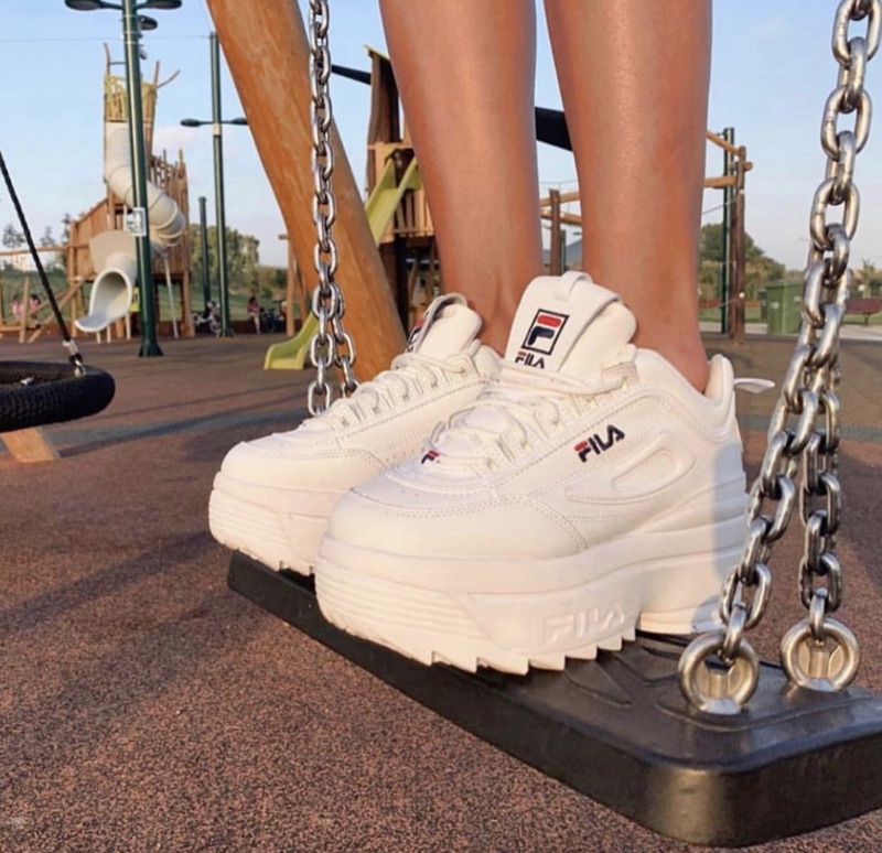 fila disruptor 2 platform wedge