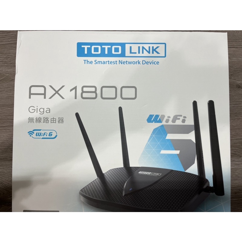 【二手】TOTOLink X5000R WiFi 6