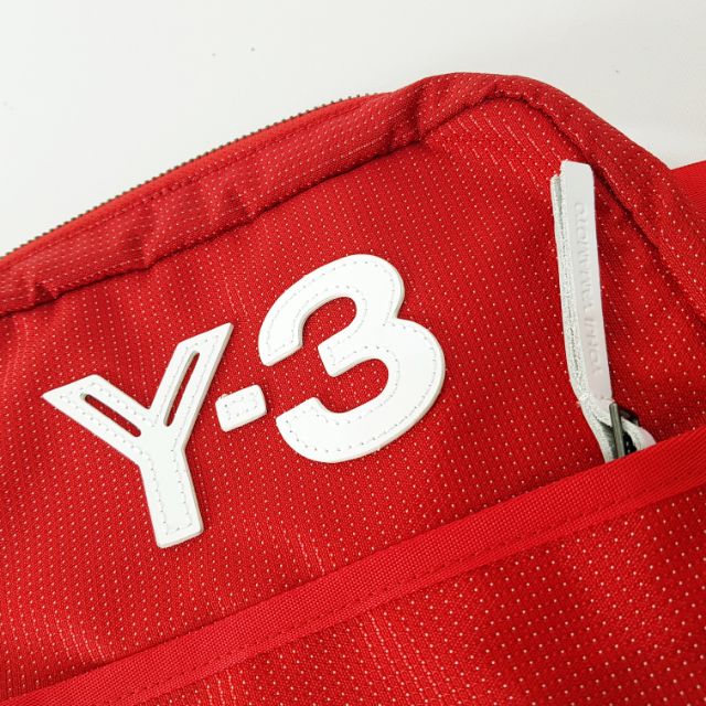 Y3 x adidas 紅色側背包 全新