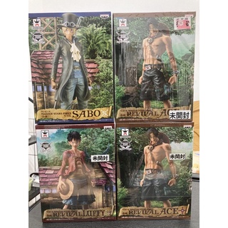金證🏴‍☠️MSP三兄弟 艾斯 魯夫 薩波 航海王 海賊王 MSP master piece 艾斯 魯夫 薩波 三兄弟