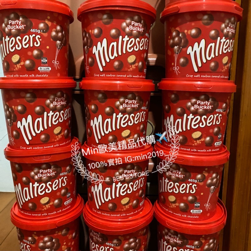 🔥台灣現貨當日出貨🔥 正品超火紅 澳洲 Maltesers 麥提莎巧克力酥球家庭號 465g  送禮巧克力