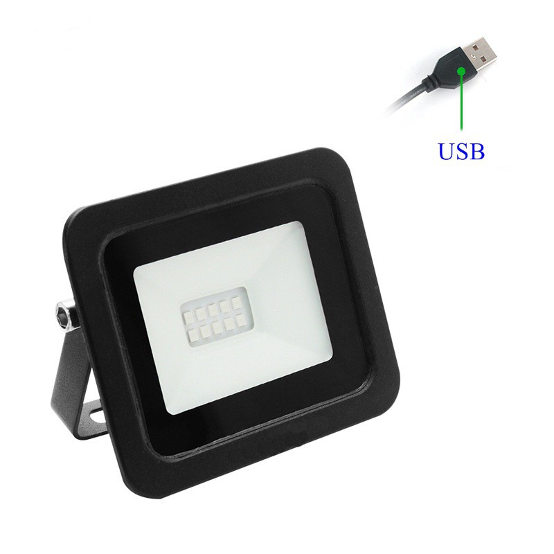 10w 395nm 365nm UV LED 黑光防水氾光燈黑光燈派對 USB