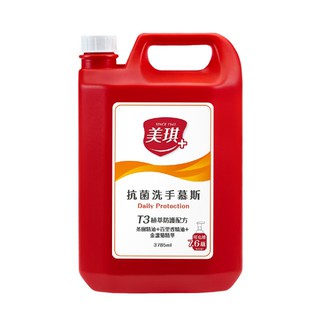 ✅電子發票 宅配免運 (最新效期 3785ml)【美琪】天然 T3 抗菌洗手慕斯 補充瓶 1加侖補充瓶