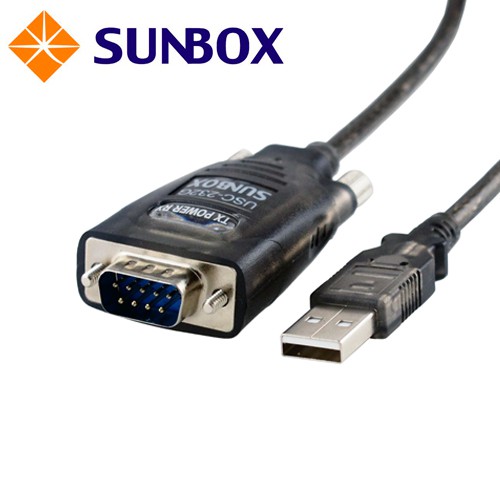 1.8米 FTDI晶片 USB 轉 RS232 轉換器 SUNBOX (USC-232G)