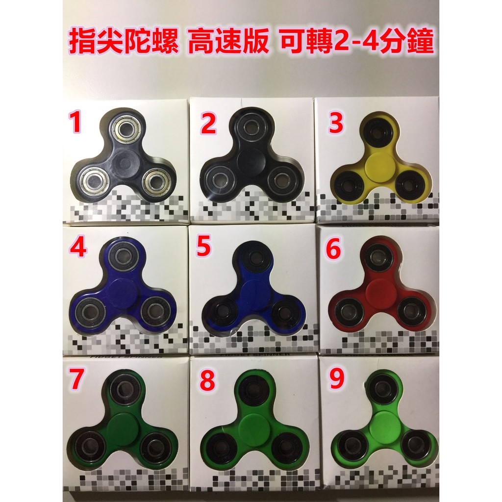 指尖陀螺高速版 Hand Spinner Fidget  2-4分鐘