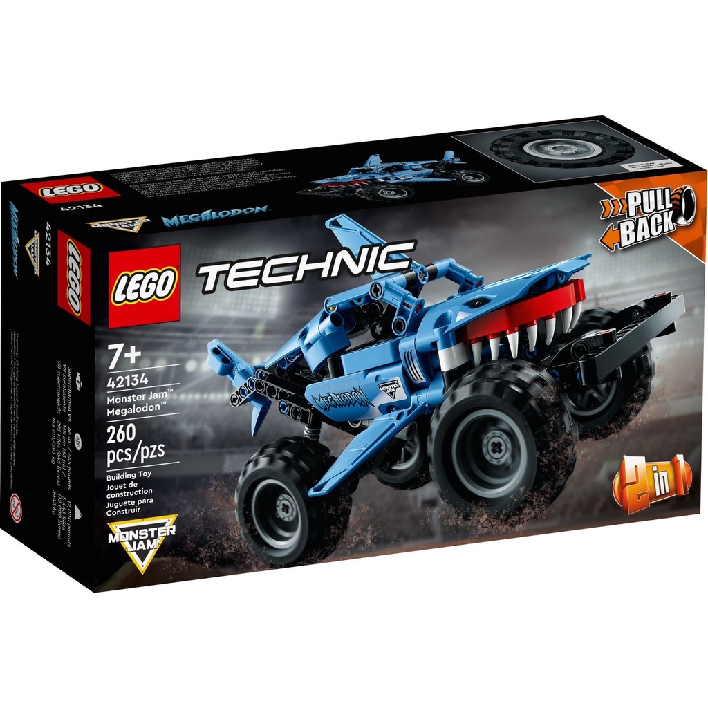 【宅媽科學玩具】LEGO 42134 怪獸卡車-Megalodon