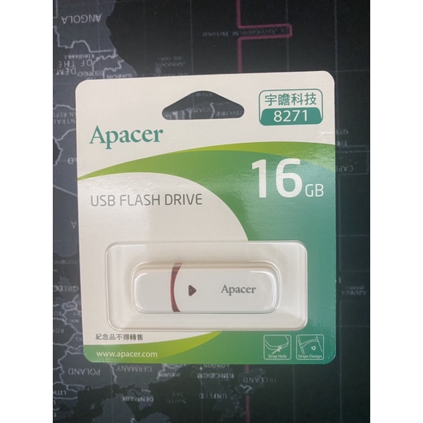 Apacer 宇瞻科技 USB 2.0 隨身碟 AH335 16G