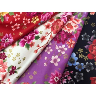[現貨] 臺灣客家花布 棉布 佈置 抱枕 衣服 服裝設計 diy包包 頭巾領巾 桌巾 阿嬤花布 復古 時尚 印花布