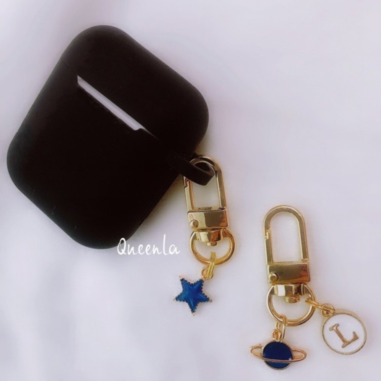 水幻珠光系列 小星球/水幻藍五角星星🌠 小點綴 合金配件 airpods耳機套配件 鑰匙圈