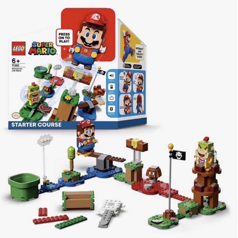 【樂高系列_瑪利歐】LEGO Super Mario™ 71360 starter set
