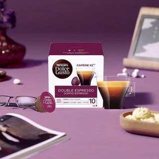 臺灣現貨 雀巢多趣酷思咖啡膠囊dolce gusto 倍醇意式濃縮 雙倍濃縮 原裝進口 一盒16顆